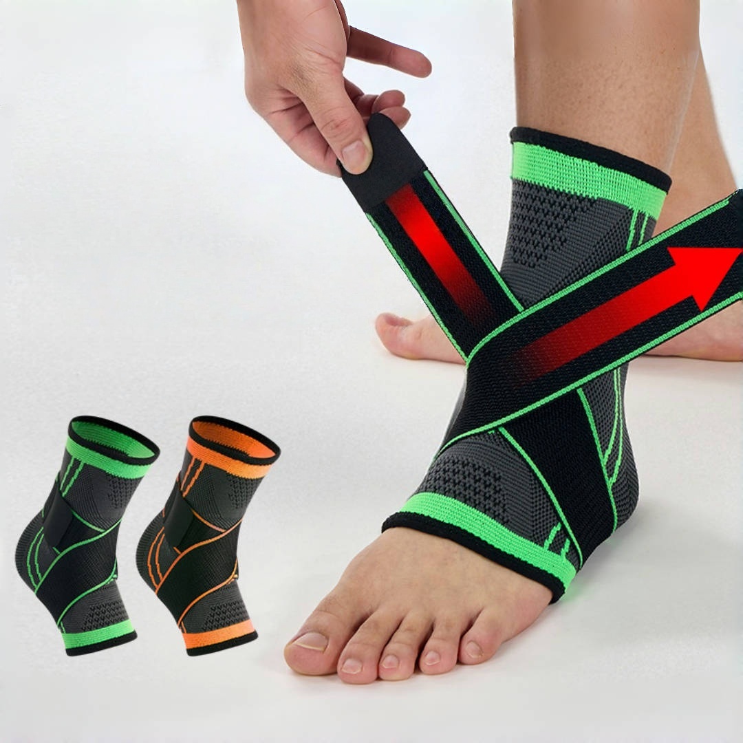 Ankle Mobility Band - 탄력있는 스포츠 발목 보호대 스트랩 나일론