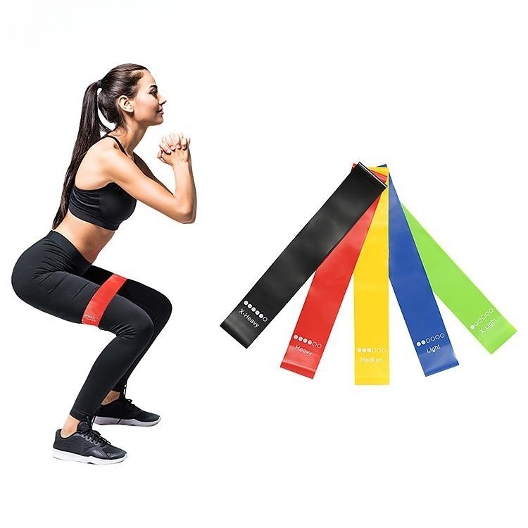 1-5Pcs 피트니스 운동 장비 고무 저항 밴드 요가  - Crossfit Ga 리뷰 및 가격