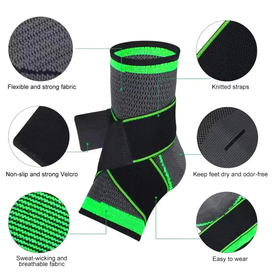탄력있는 스포츠 발목 보호대 스트랩 나일론 니트 압박  - Ankle Mobility Band 리뷰 및 가격