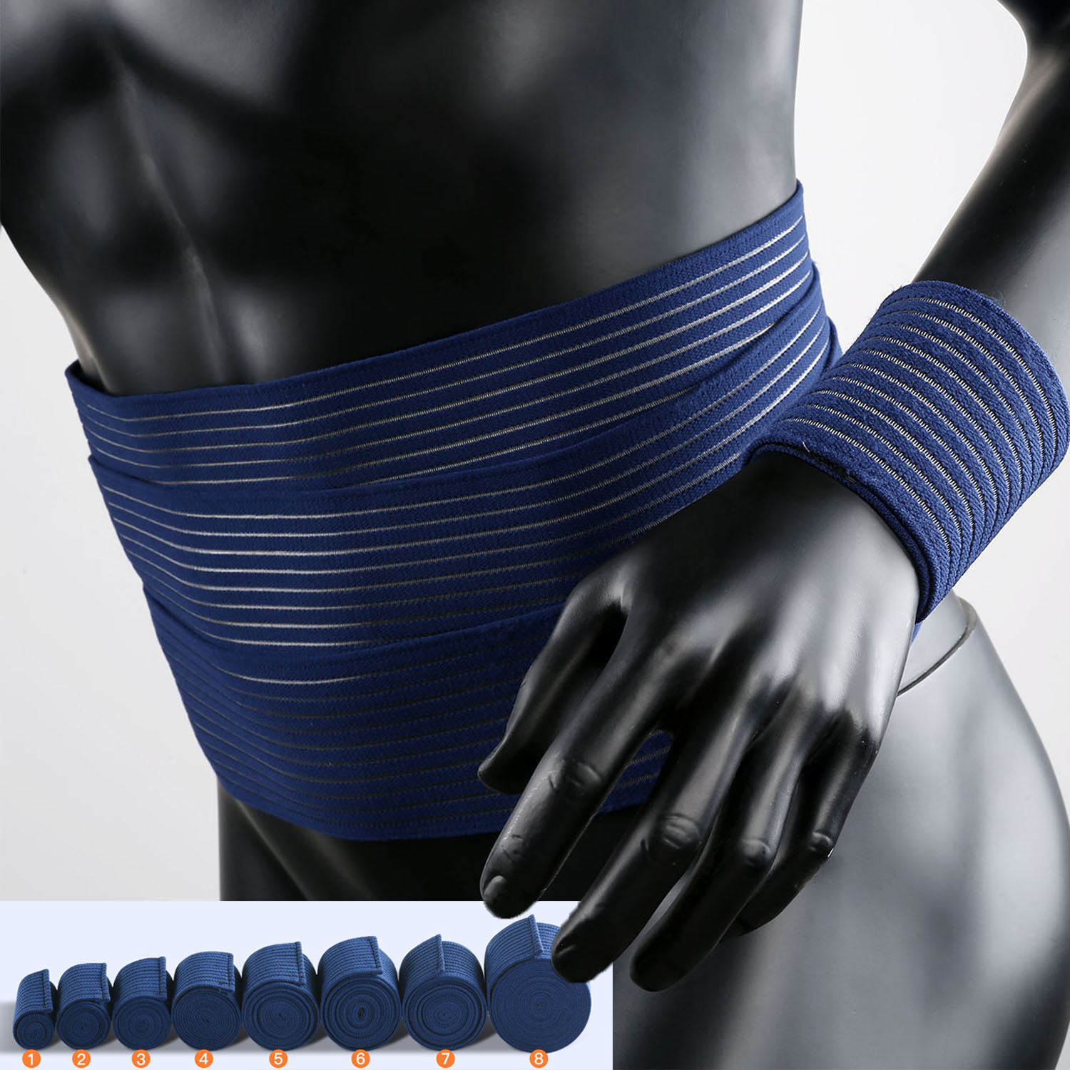 1 PC 테이프 압축 붕대 발목 스포츠 팔꿈치 보호대  - Ankle Mobility Band 리뷰 및 가격