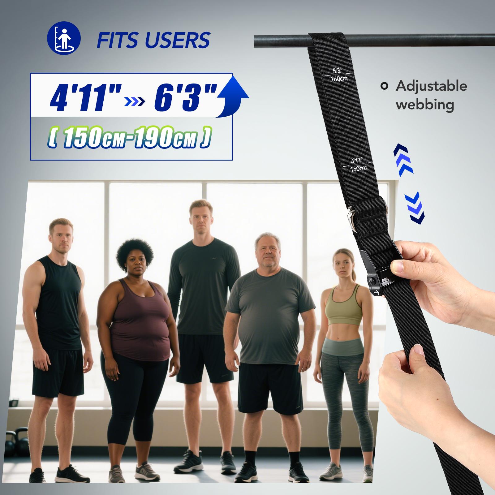 헤비 듀티 풀업 어시스트 밴드 세트 4x80lbs 조절 - Pull Up Assist Band 리뷰 및 가격