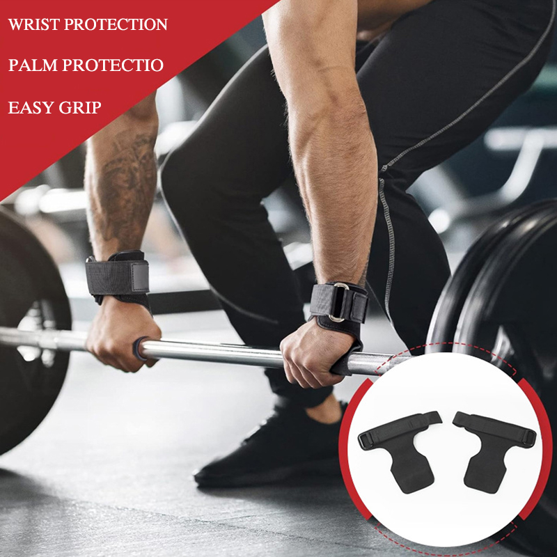 두꺼운 가죽 역도 장갑, 손바닥 보호대, 미끄럼 방지  - Crossfit Lifting Gear 리뷰 및 가격
